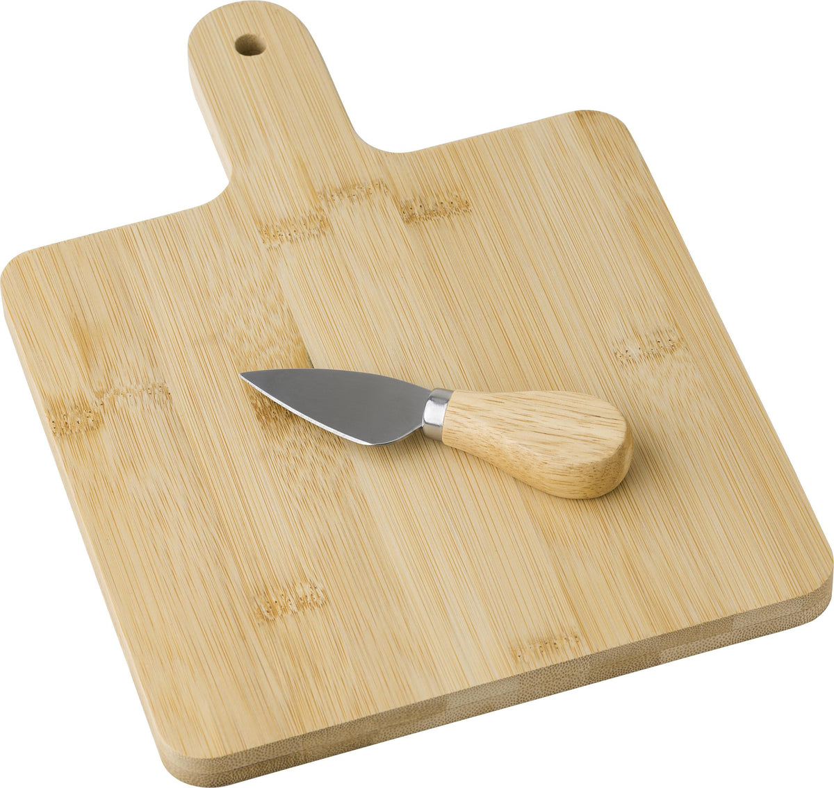 Käsebrett Jelena, Bambus, Mit Messer