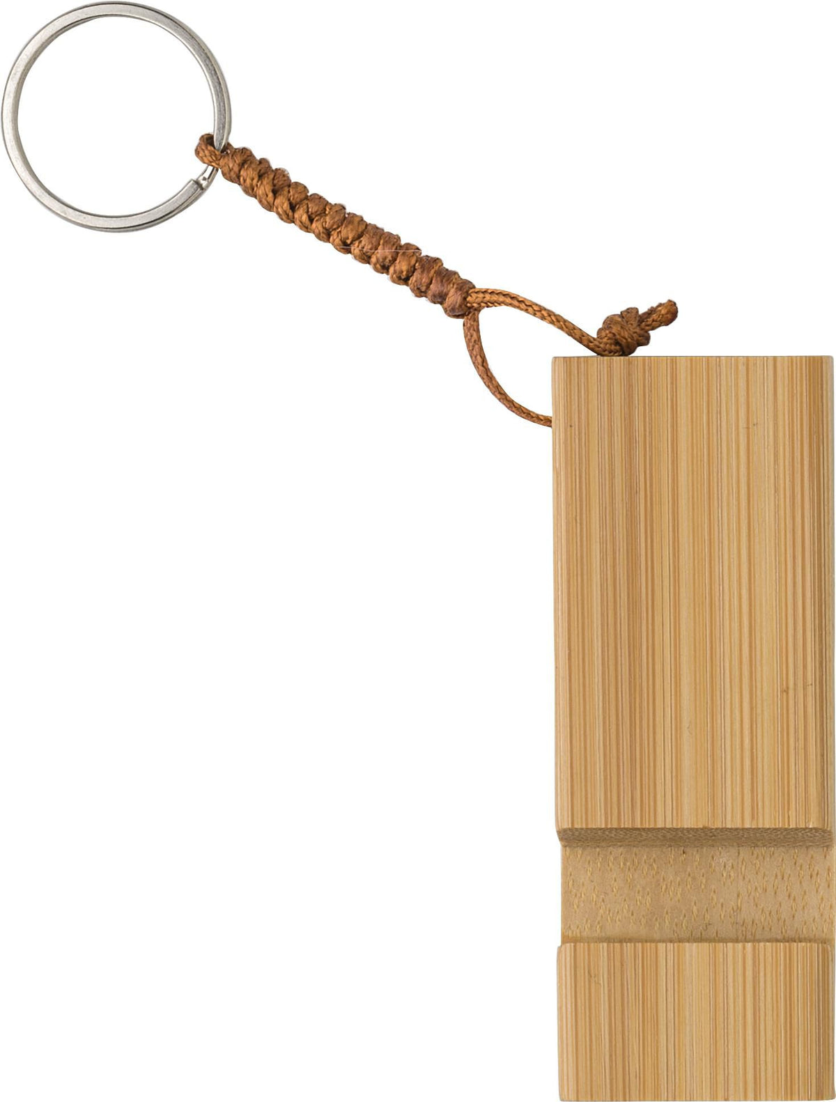 Schlüsselring Handyhalter Kian, Bambus