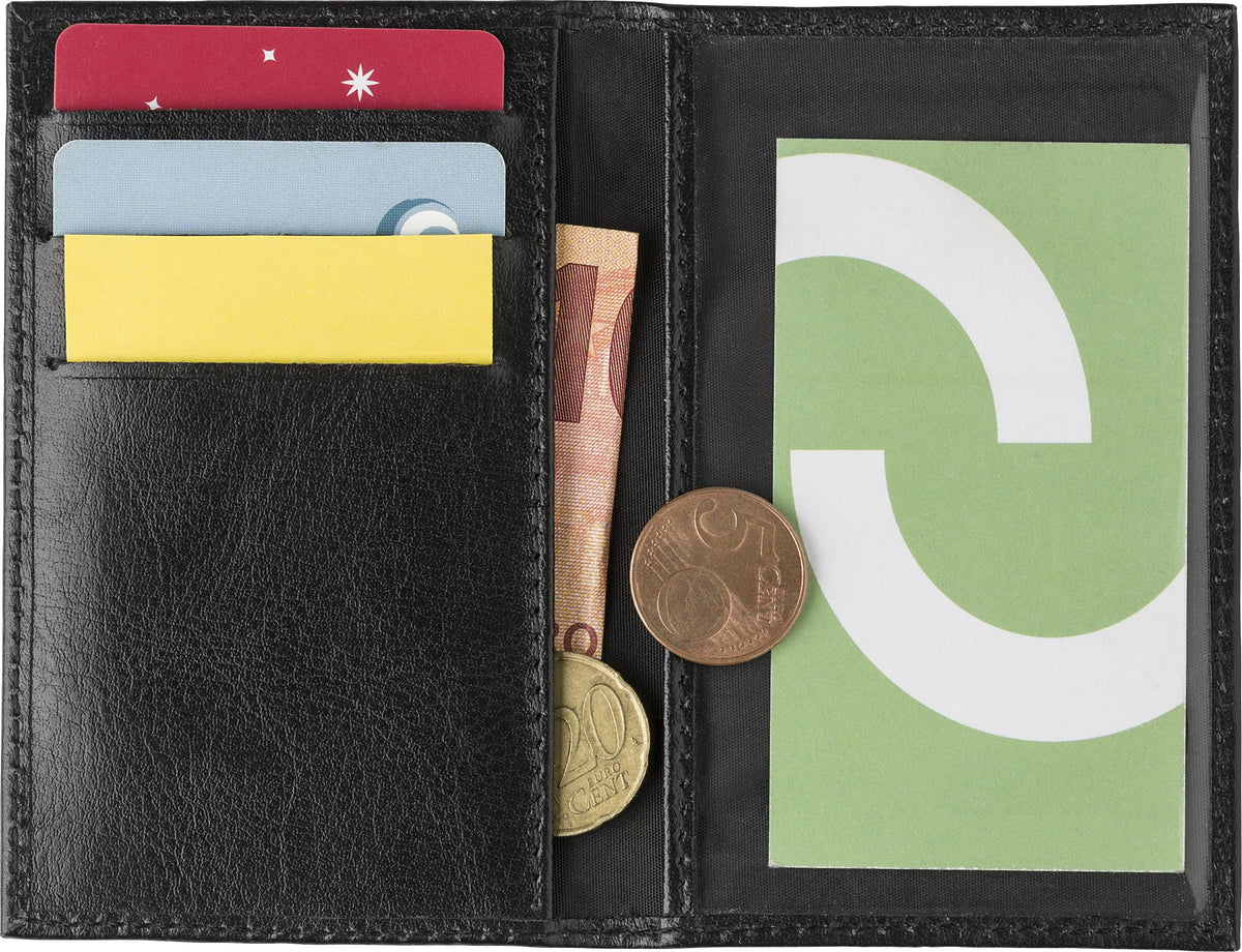 Kartenportemonnaie Lee, Ziegenleder, RFID