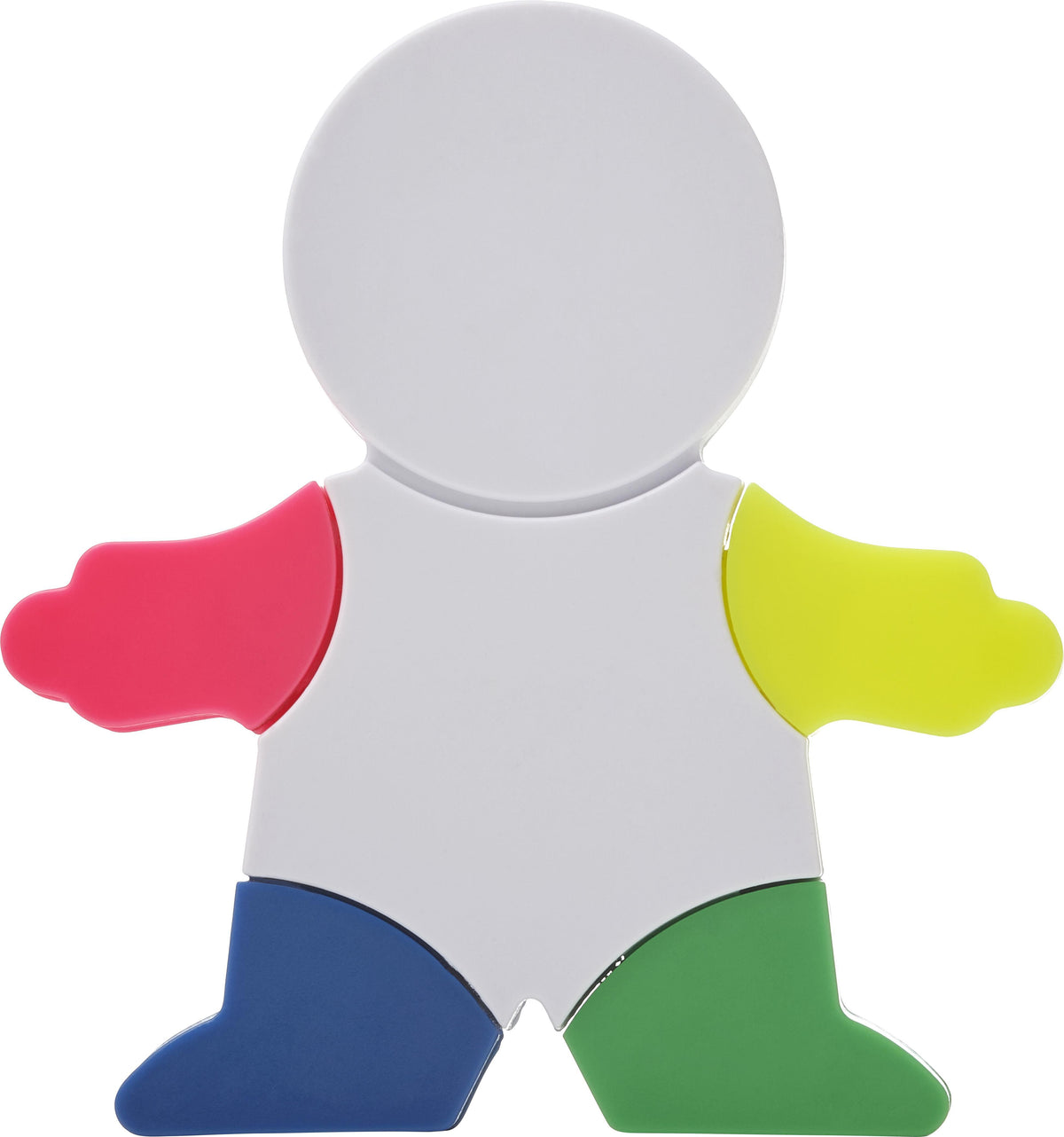 Textmarkerset Ella, Männchenform, 4 Farben