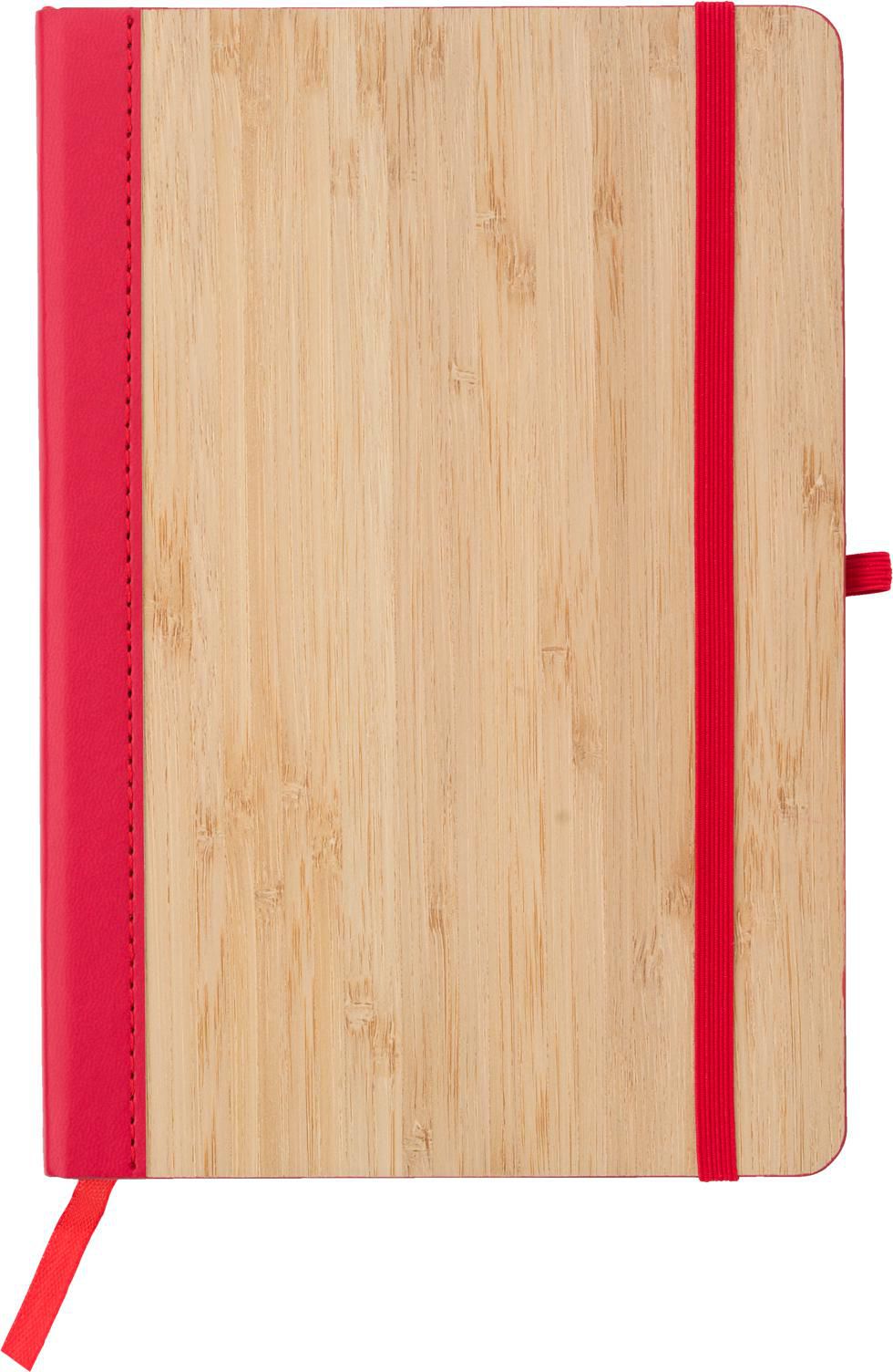 Notizbuch Dorita, Bambuscover, A5, Liniert