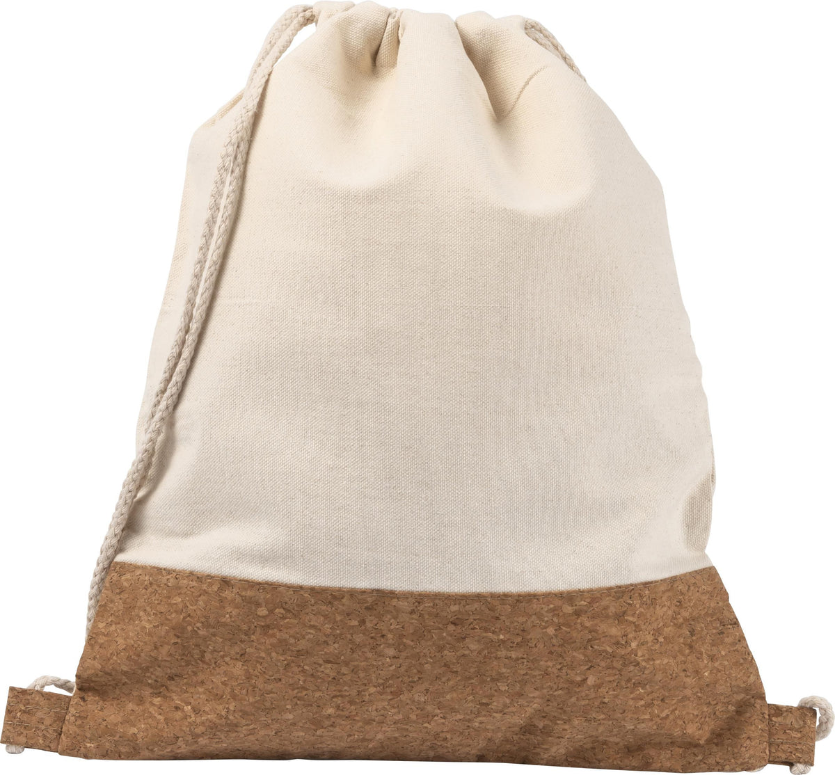 Rucksack Tianna, Baumwolle 250 g/m², Kork, 1,2 l
