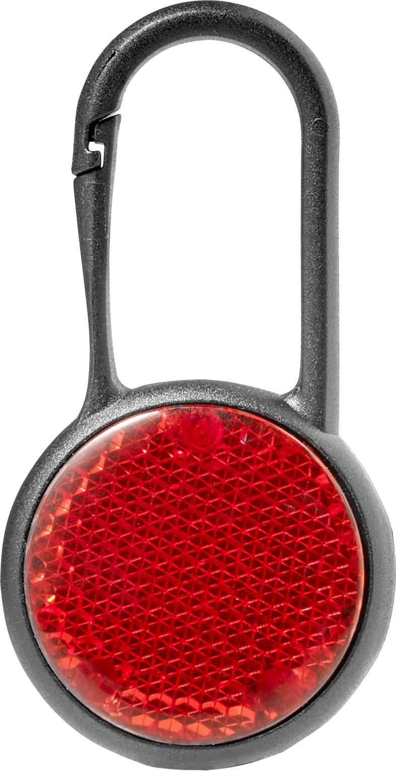 Sicherheitsleuchte Zuri, Kunststoff, Karabiner