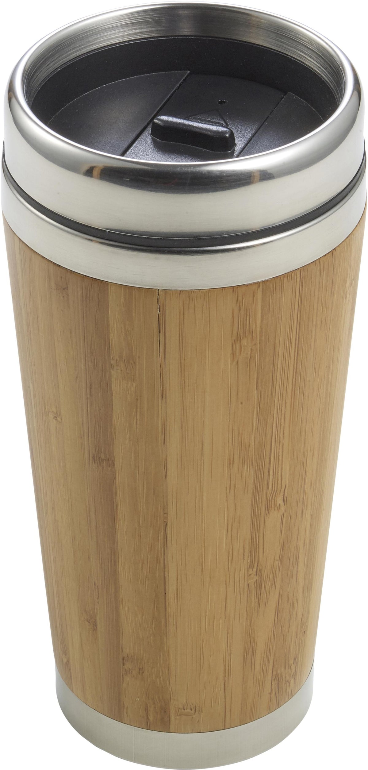 Reisebecher Sabine, Bambus und Edelstahl, 400 ml