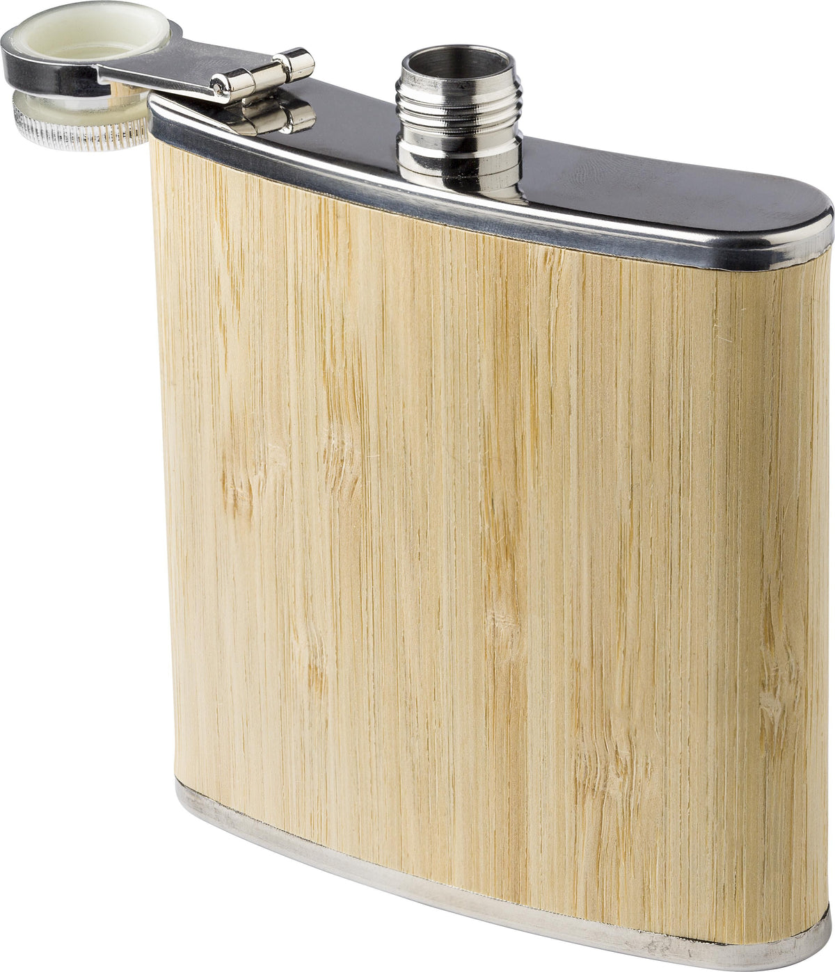 Flachmann Hayden, Bambus, 175 ml