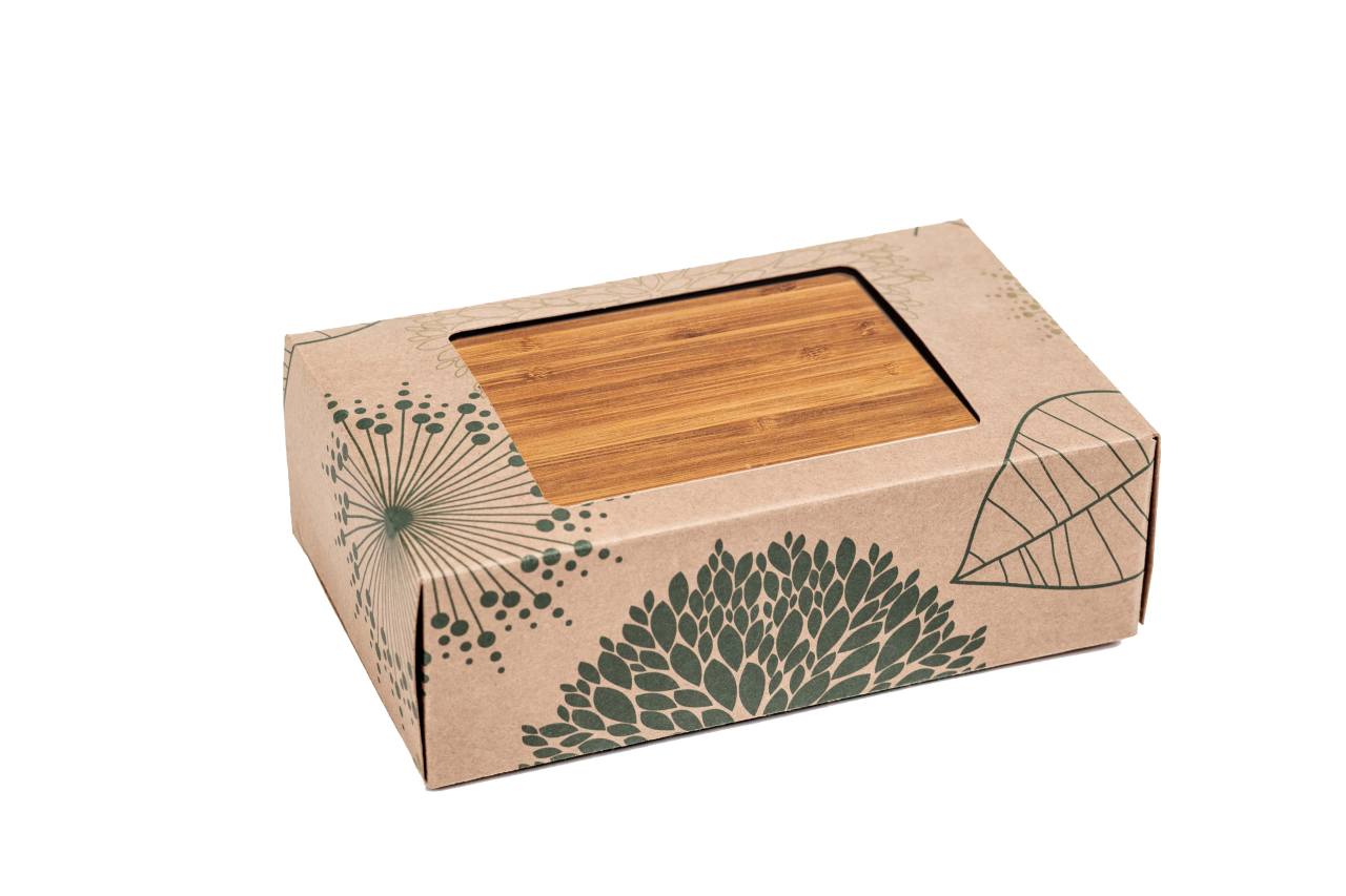 Maxi Lunchbox und Bambusdeckel mit deinem Logo bedrucken – VANILLA & PEPPER