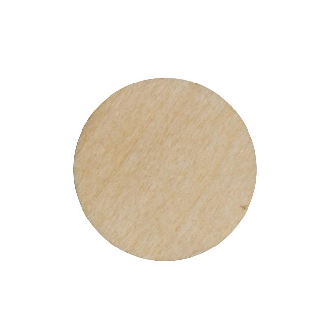 Einkaufswagenchip aus Holz