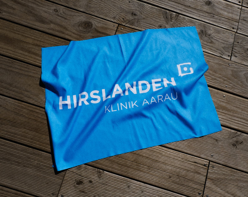 rPET Mikrofaser Handtücher für Hirslanden Klinik Aarau