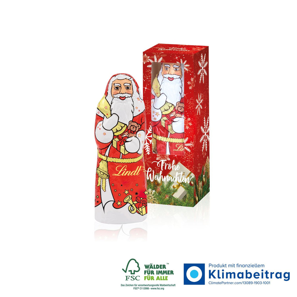 Lindt Schoko Weihnachtsmann 40 g in Werbekartonage