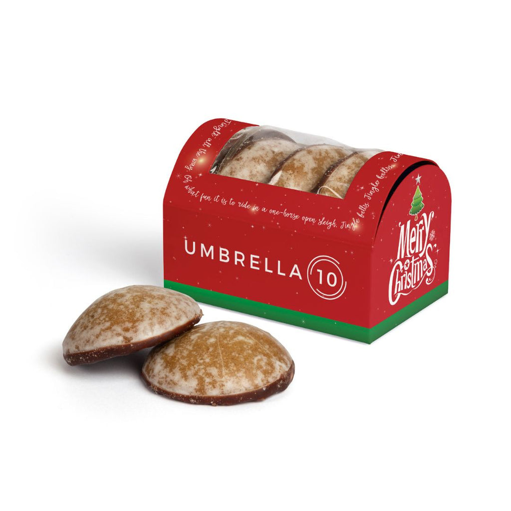 Mini Lebkuchen in individueller Werbebox bedrucken lassen.