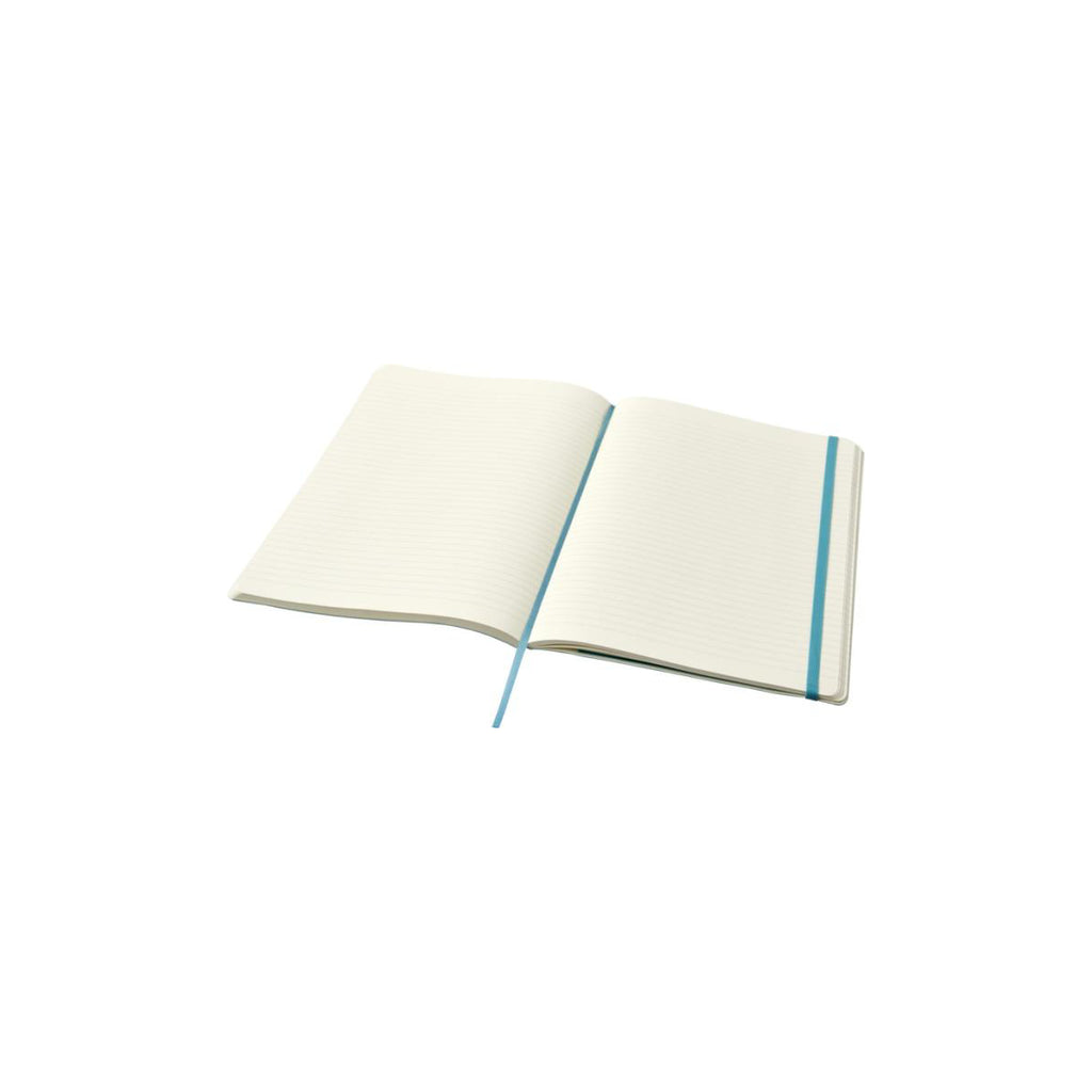 Moleskine Classic Softcover Notizbuch XL – liniert - riffblau von innen