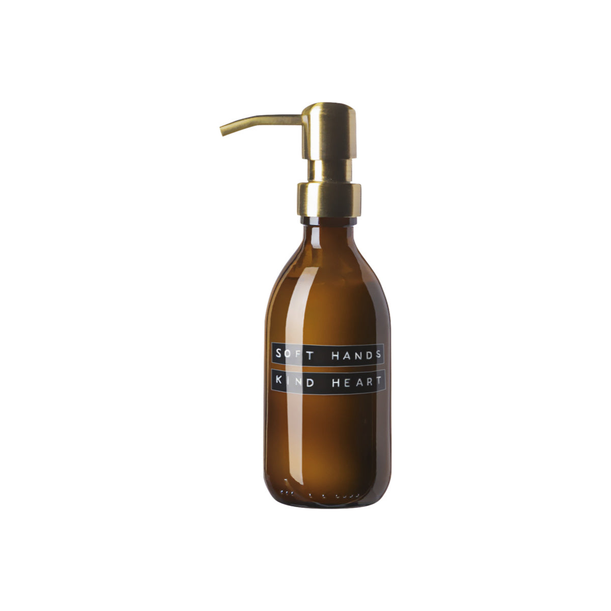Handcreme-Spender im Bernsteinglas
