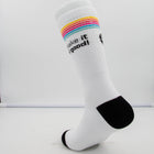 Tennissocken mit Beispiel-Druck