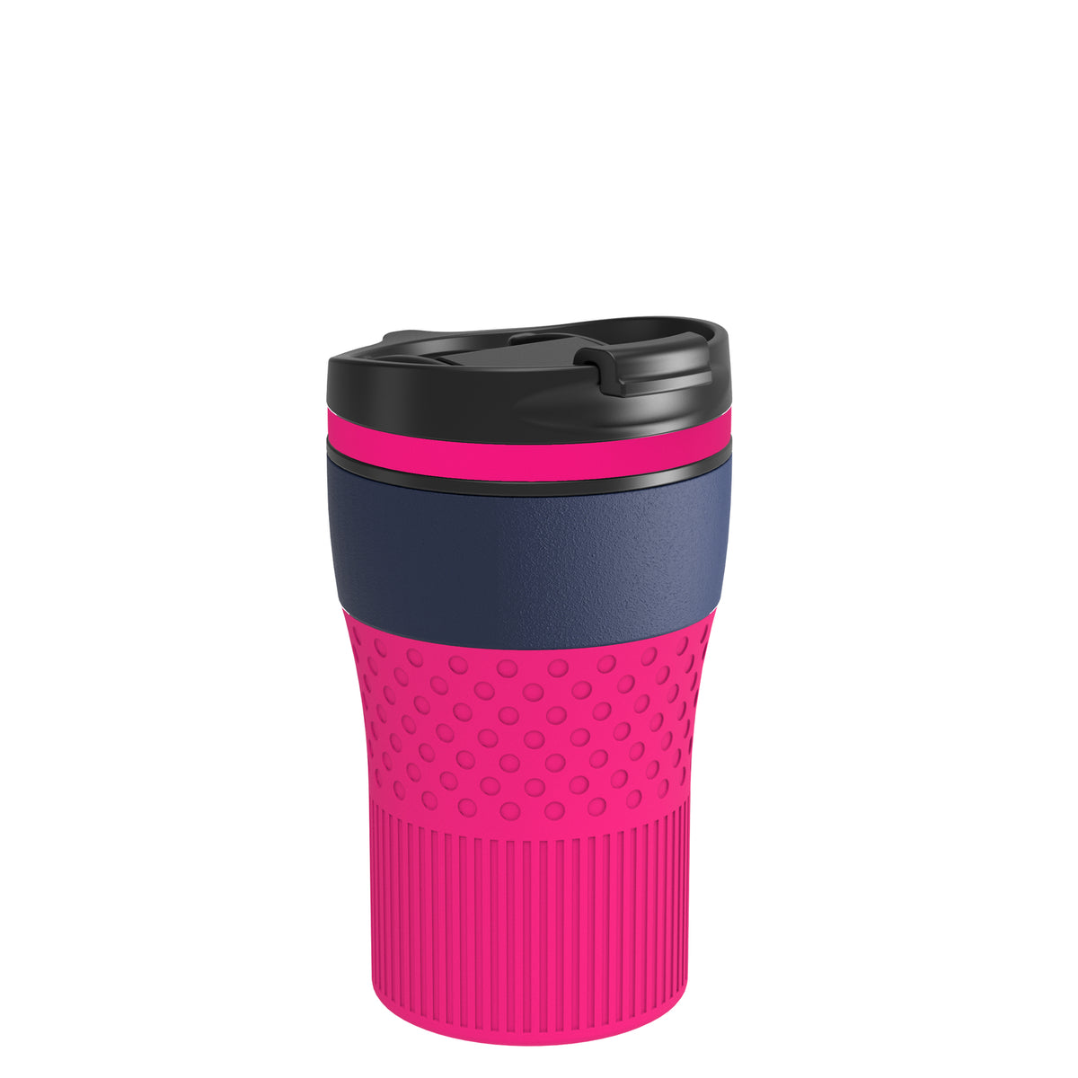 Becher: MNBE, Ring: magenta, Hülle: magenta