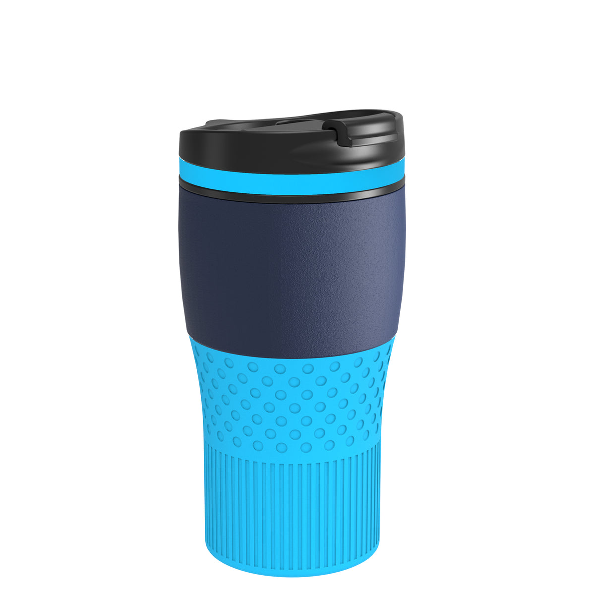 Becher: MNBE, Ring: cyan, Hülle: cyan