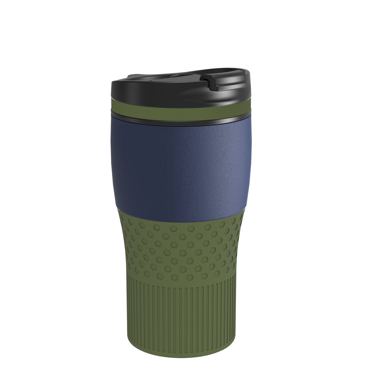 Becher: MNBE, Ring: olivgrün, Hülle: olivgrün