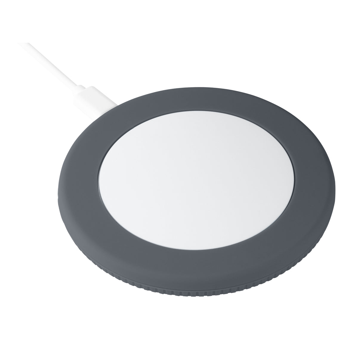 Ladegerät: weiß, Ring: dunkelgrau