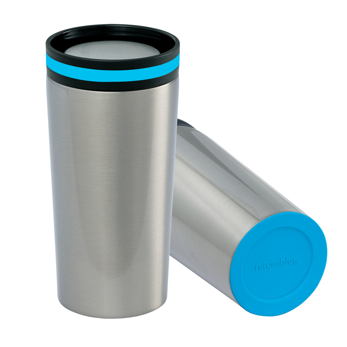 Becher: silber, Ring: cyan, Boden: cyan