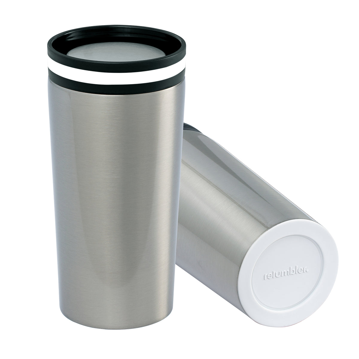 Becher: silber, Ring: weiß, Boden: weiß