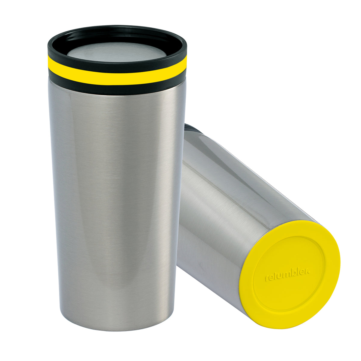 Becher: silber, Ring: gelb, Boden: gelb