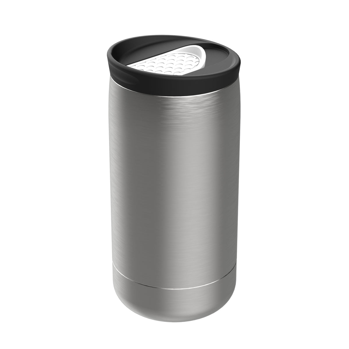 Becher: silber, Deckel: weiß