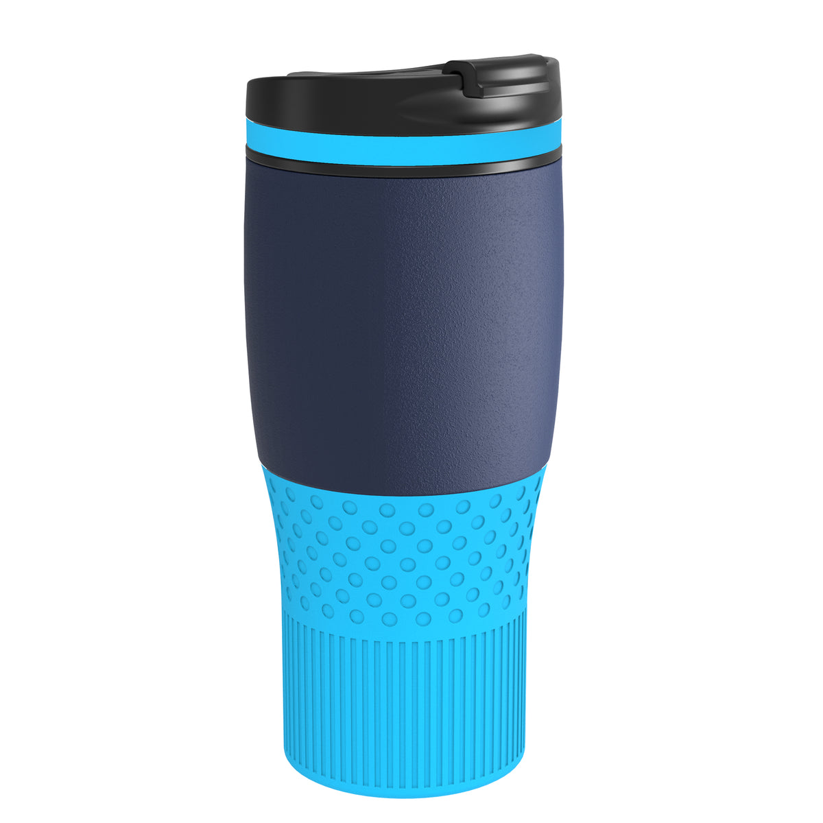 Becher: MNBE, Ring: cyan, Hülle: cyan