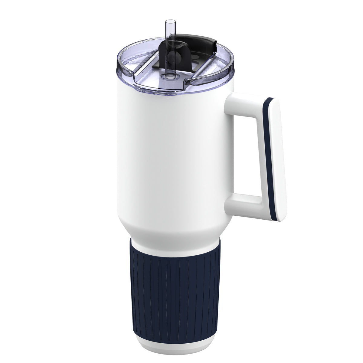 Becher: weiß, Ring: RNBE, Hülle: SNBE