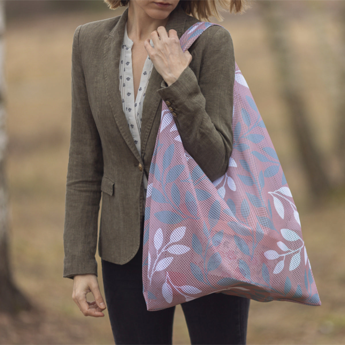 RPET Shopper mit Muster