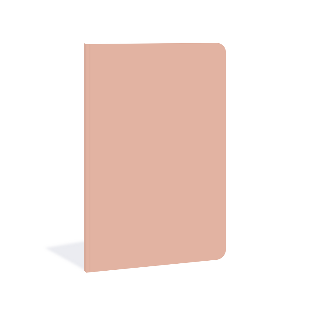 Softcover DIN A5 aus Steinpapier inkl. vollfarbiger Druck des Einband Farbe