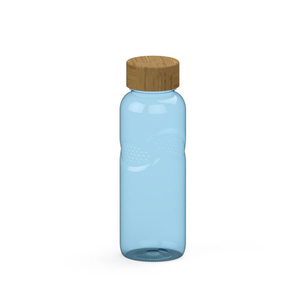 700ml Trinkflasche Carve - blau / transparent