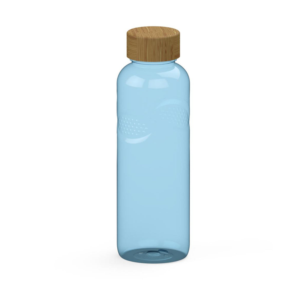 1L Trinkflasche Carve - blau/transparent