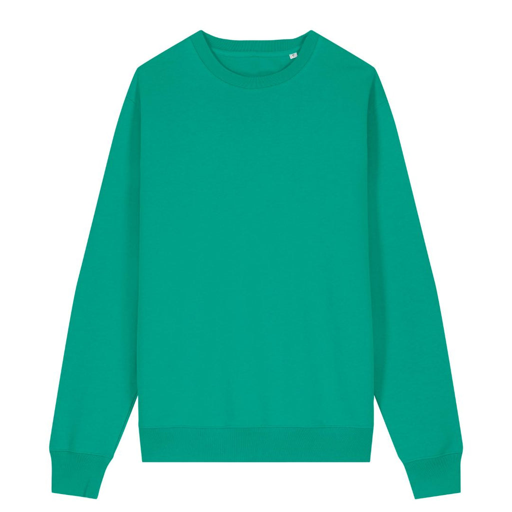 Unisex Sweatshirt in grün.