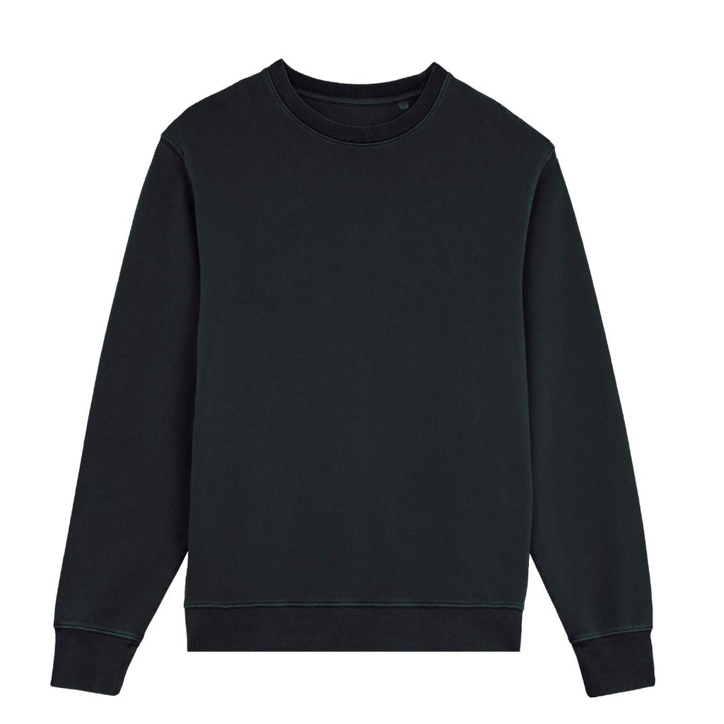 Unisex Sweatshirt in Schwarz.