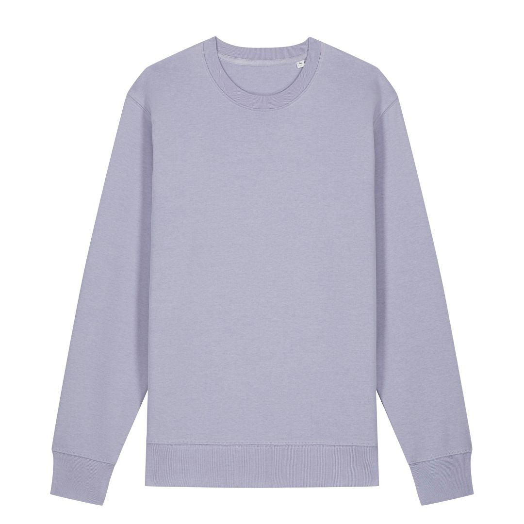 Unisex Sweatshirt in Lavendel.