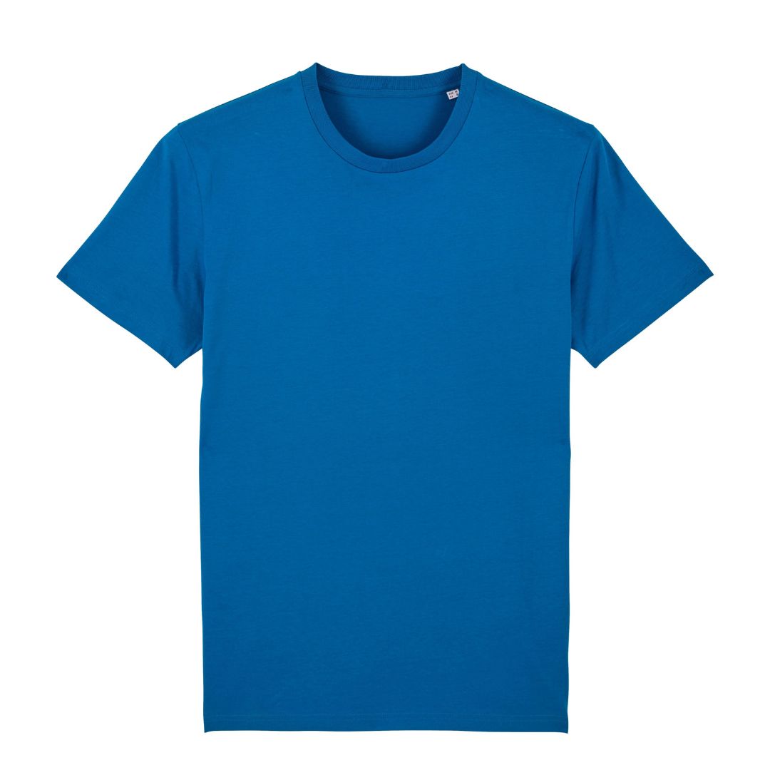 Unisex T-Shirt in Königsblau.