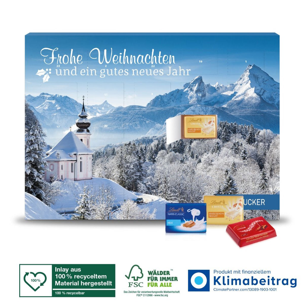 Adventskalender mit deinem Motiv bedrucken und Freude bereiten.