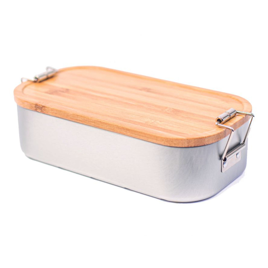 Lunchbox mit Bambusdeckel