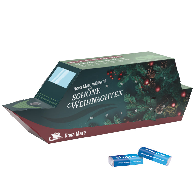 Adventskalender Schiff