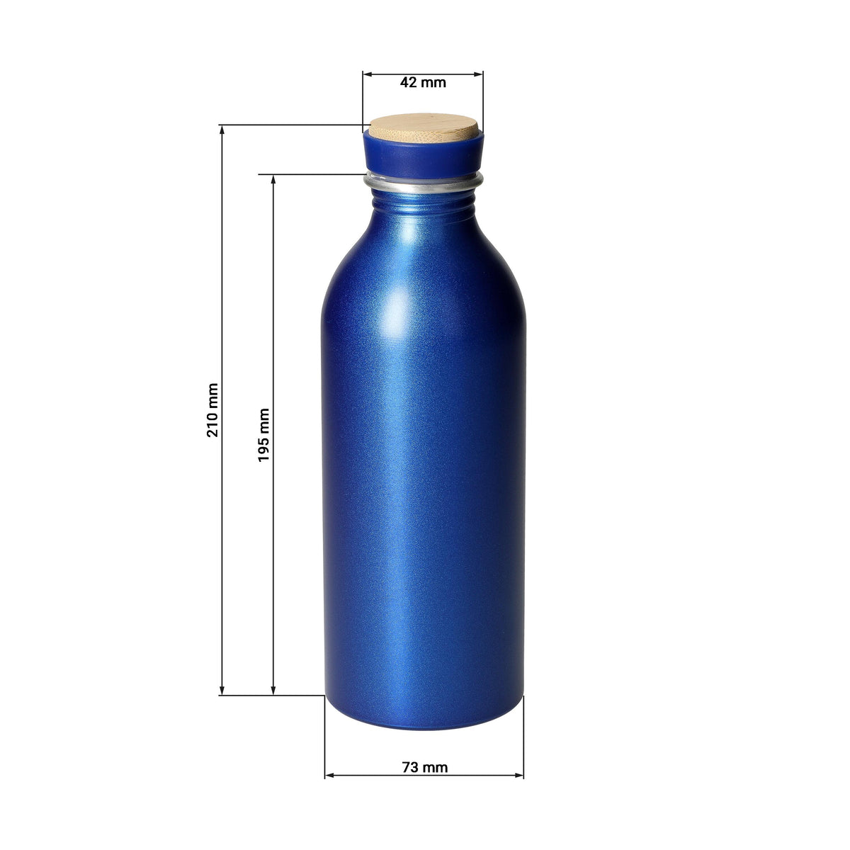 Aluminiumflasche „Breeze“, 650 ml