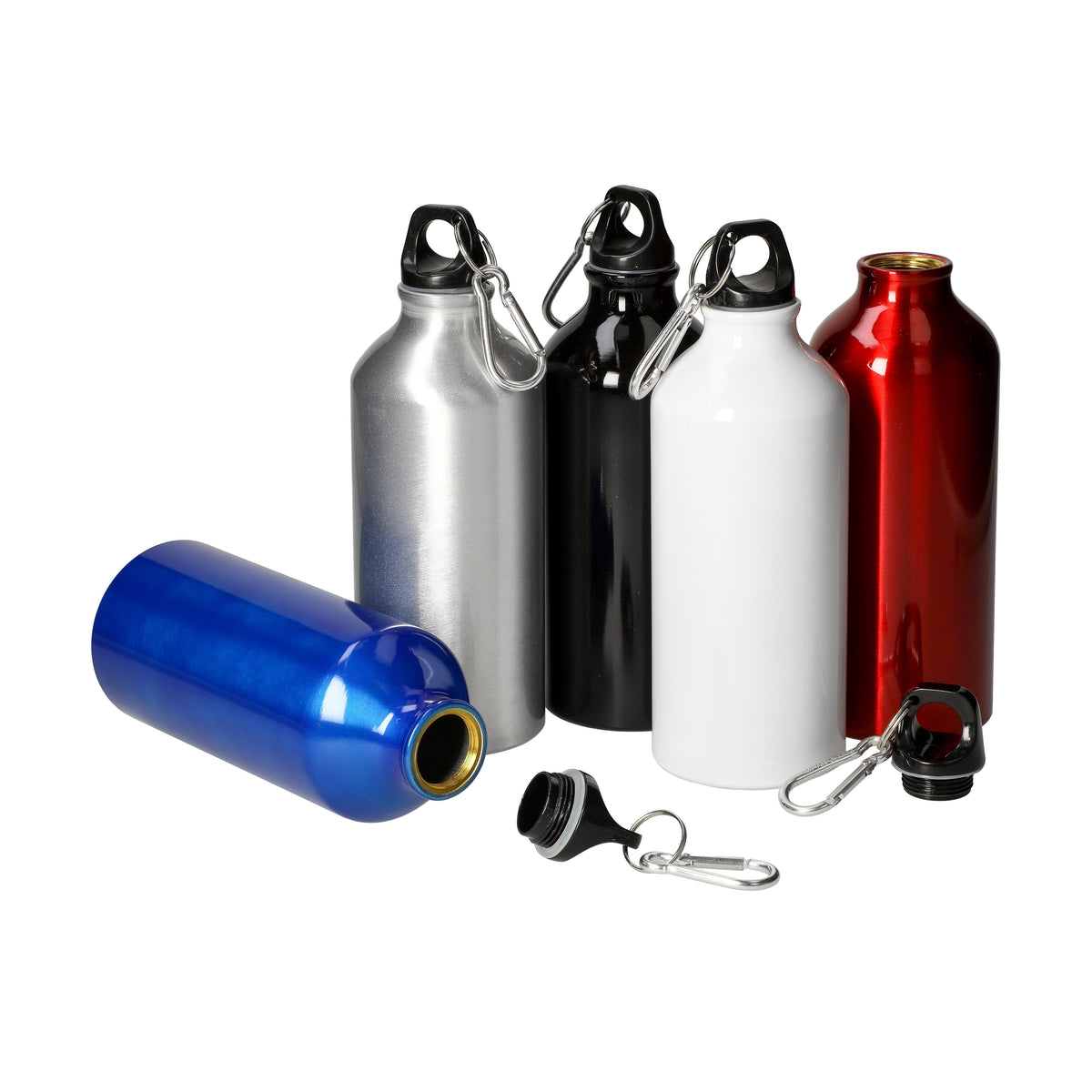Aluminiumflasche „Sporty“ 0,6 l