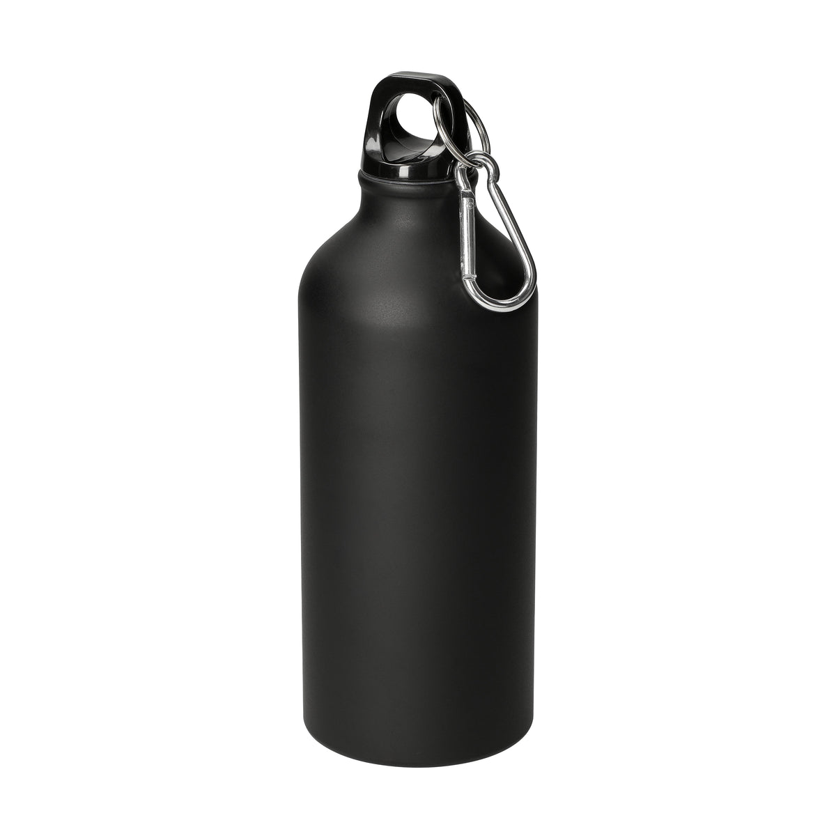 Aluminiumflasche „Sporty“ 0,6 l matt – Silber
