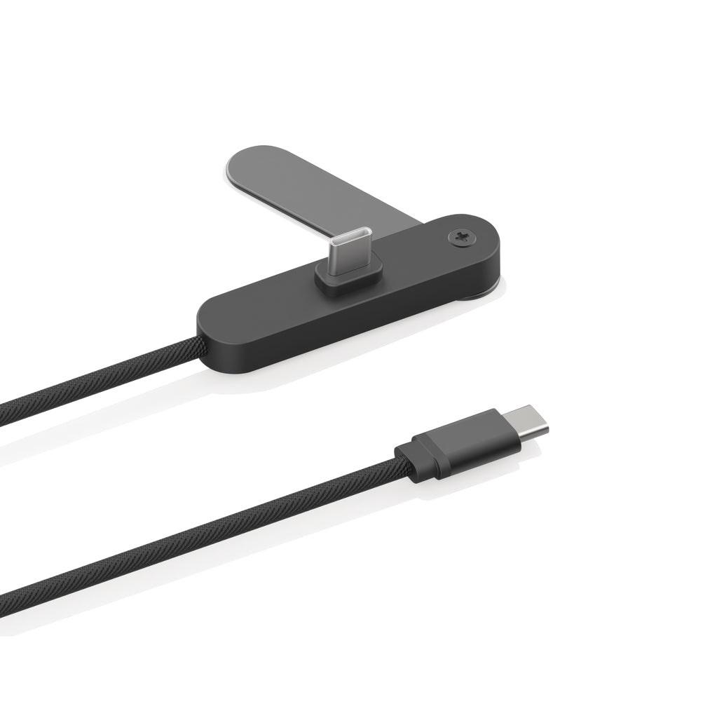Aluvia RCS 65W-PD-Kabel mit verstellbarem Handyhalter