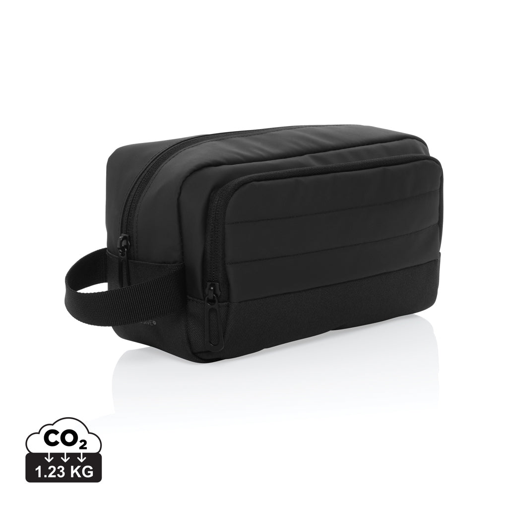Armond AWARE™ RPET Kosmetiktasche – schwarz