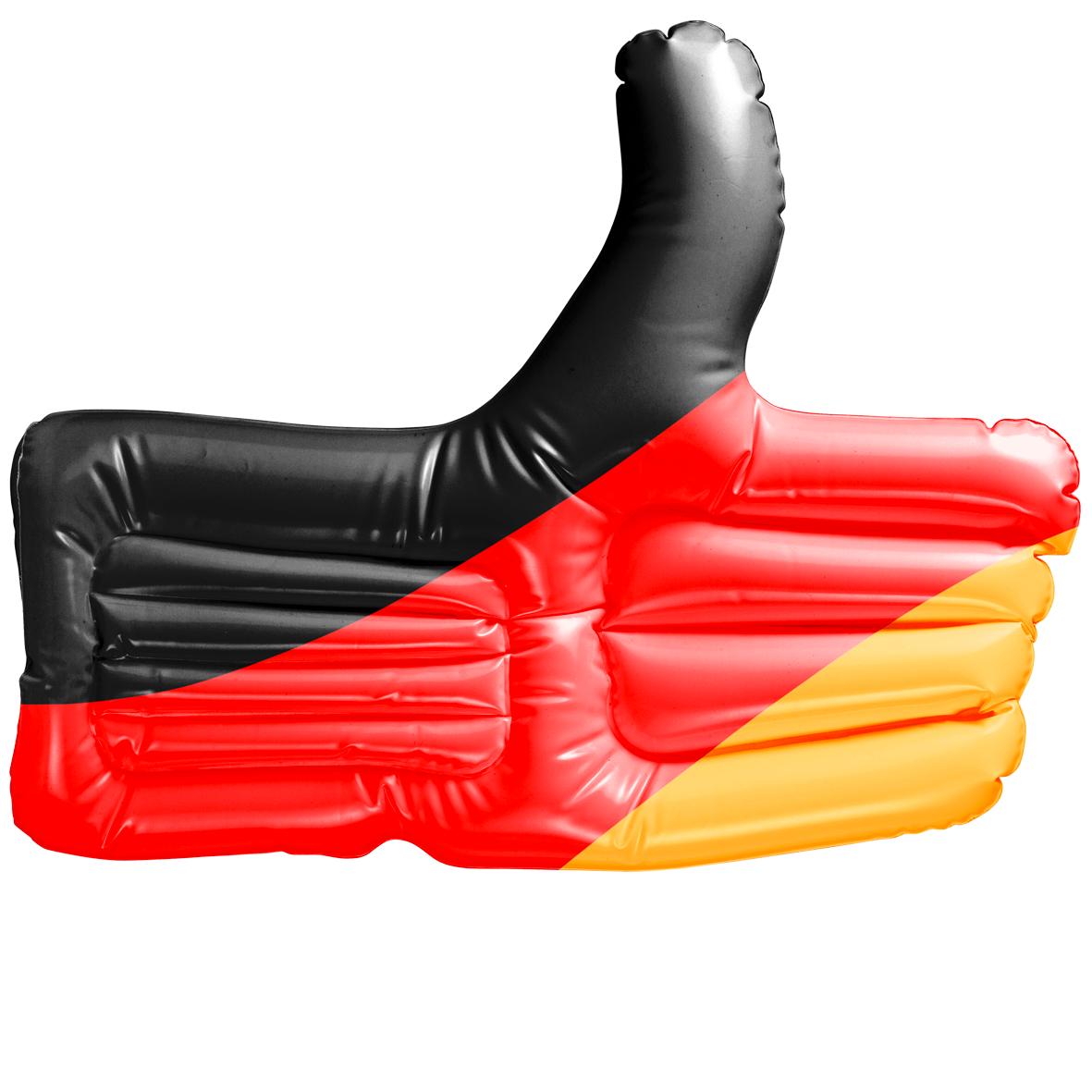 Aufblasbarer Daumen „Deutschland“