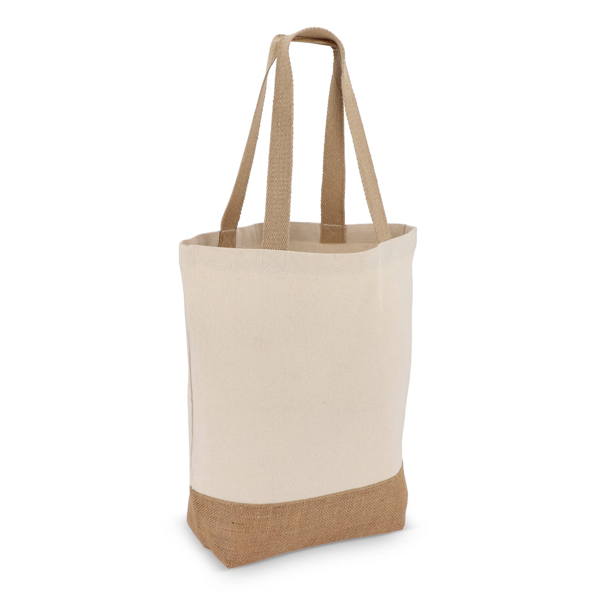 Baumwoll Jute Tragetasche 41 x 13 x 41cm 320g/m²