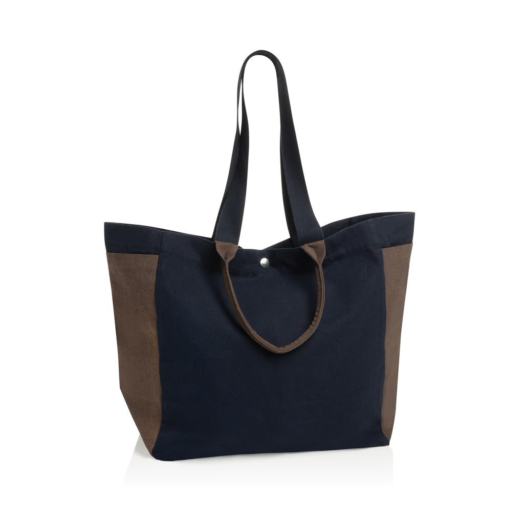 BEAU AWARE™ Allround-Shopper aus rec. Canvas 400gr/m² – navy blau