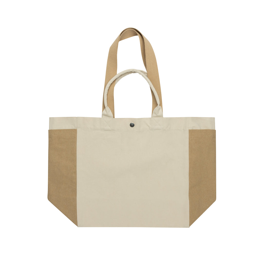 BEAU AWARE™ Allround-Shopper aus rec. Canvas 400gr/m² – off white