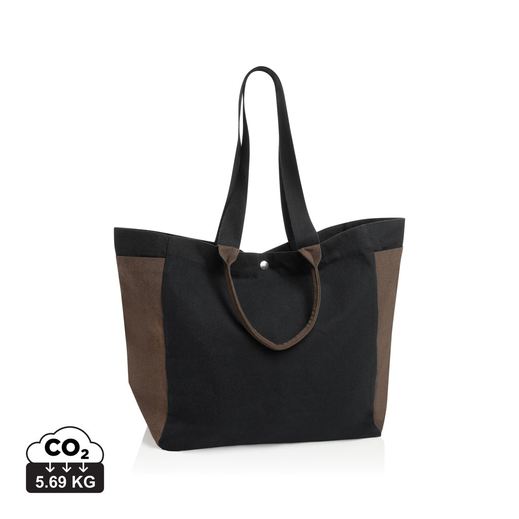 BEAU AWARE™ Allround-Shopper aus rec. Canvas 400gr/m² – schwarz