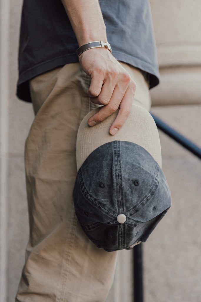 BEAU AWARE™ Two-Tone 6-Panel-Cap aus washed Cotton-Twill