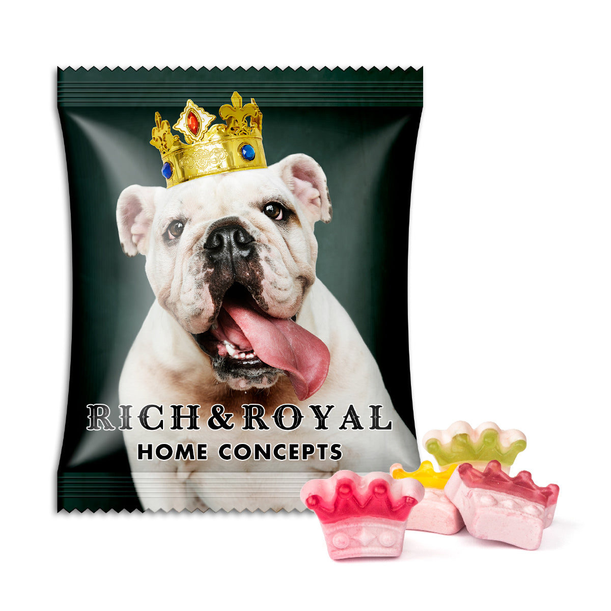 Beauty Sweeties Fruchtgummi im bedruckten Werbetütchen